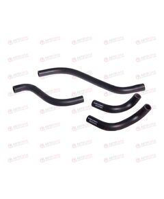 Патрубок отопителя 2108 EPDM (4шт) LUZAR