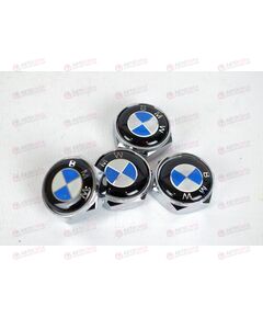 Болт крепления номерного знака BMW металлик (4 шт) AV
