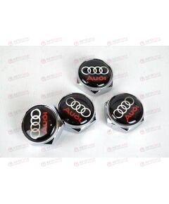Болт крепления номерного знака AUDI металлик (4 шт) AV