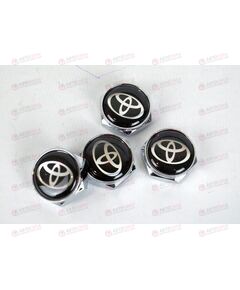 Болт крепления номерного знака TOYOTA металлик (4 шт) AV