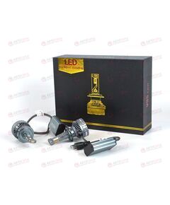 Лампа с/диод H7 65Вт 6000K V85Pro с вентилятором (2 шт) AV