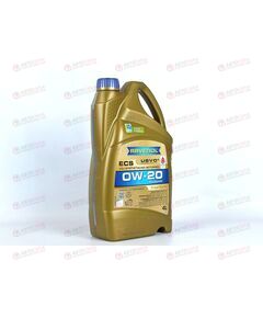 Масло ДВС RAVENOL 0W20 ECS EcoSynth SN RC/C5/C6 MB-Approval 229.71/GM 6094M/GM dexos1 Gen1 4л