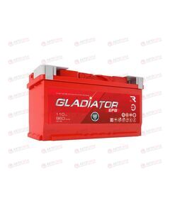 АКБ 110VL GLADIATOR EFB (R+) (0) (пт 960)(353х175х190) 2025 год