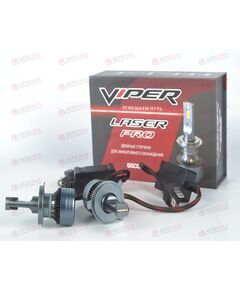 Лампа с/диод H4 LED 9-32В 48Вт 5500К 6500Лм LASER PRO (2 шт) VIPER