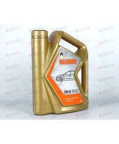 Масло ДВС РОСНЕФТЬ 15W40 SG/CD Maximum 4л (4 шт)