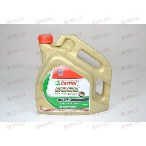 Масло ДВС Castrol 10W60 Edge Sport 4 л, Емкость: 4 л