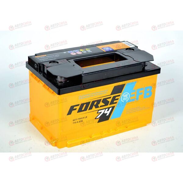 Аккумулятор 74VL FORSE EFB (R+) (0) (пт 710)(276х175х175) 2020 год, изображение 3