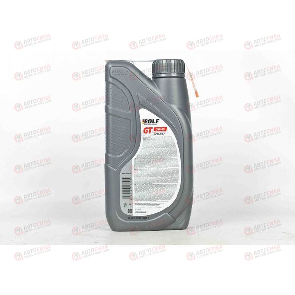 Масло ДВС ROLF 5W40 SN/CF GT A3/B4 Пластик 1 л, изображение 3
