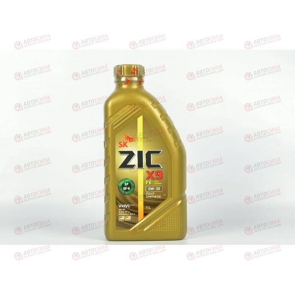 Масло ДВС ZIC 0W30 X9 FE 1 л, изображение 2