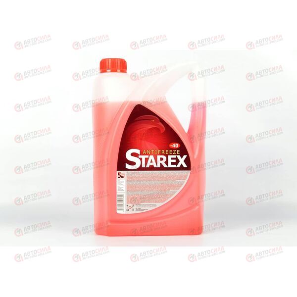 Антифриз STAREX - 40 град (красный) (Юг) 5 кг (3 шт), изображение 2