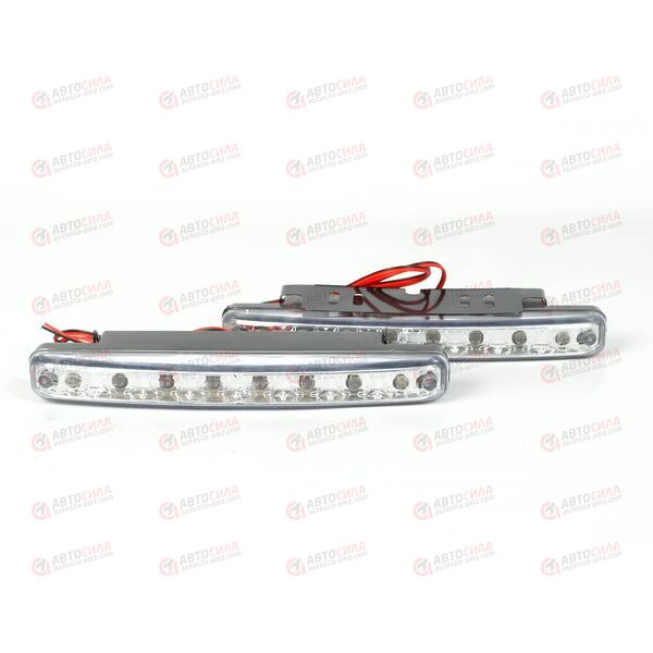 Дневные ходовые огни DRL-L8 3528 SMD (пласт. корп. 8 диод) (компл) НПП Орион, изображение 2