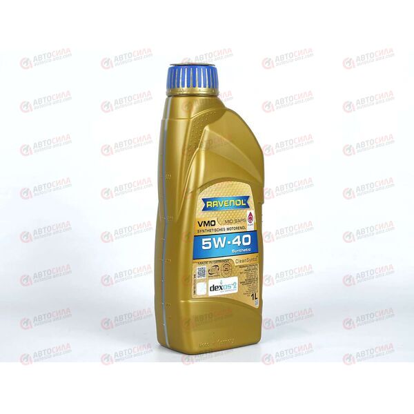 Масло ДВС RAVENOL 5W40 VMO SN/CF C3 dexos2 MB-229.31/MB-229.51/VW 505.00/VW 505.01/VW 502.00 1л