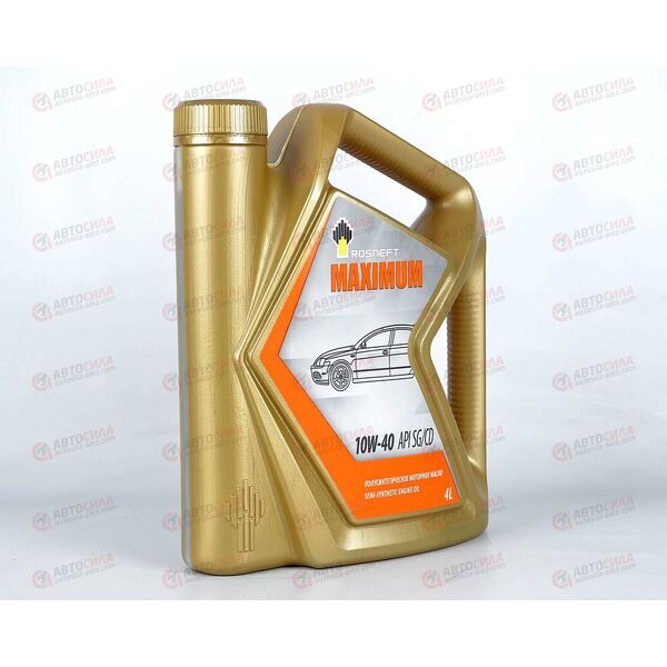Масло ДВС РОСНЕФТЬ 10W40 SG/CD Maximum 4л (4 шт)