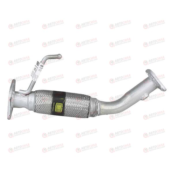 Труба приемная Hyundai Solaris (10-)/Kia Rio (11-) с гофрой (алюмин) (ERP 0801) TRIALLI